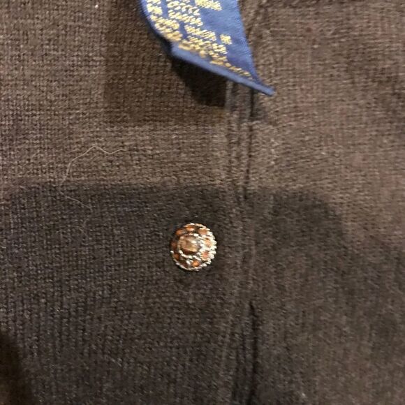 Chocolate Brown Cardigan sweater - Picture 3 of 4